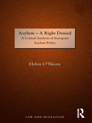 cover image of Asylum--A Right Denied